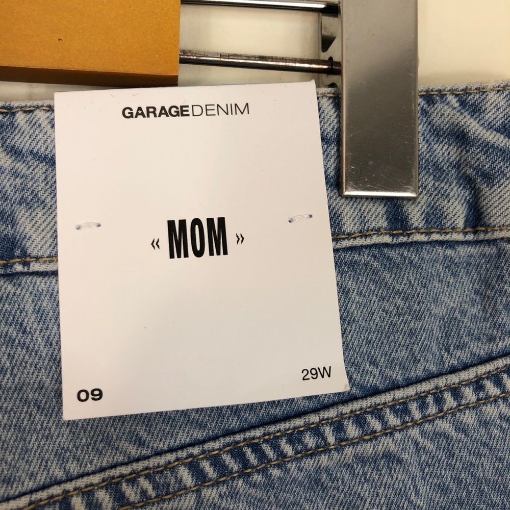 NWT Garage Mom Shorts Sky Blue Sz 29 - Picture 7 of 10